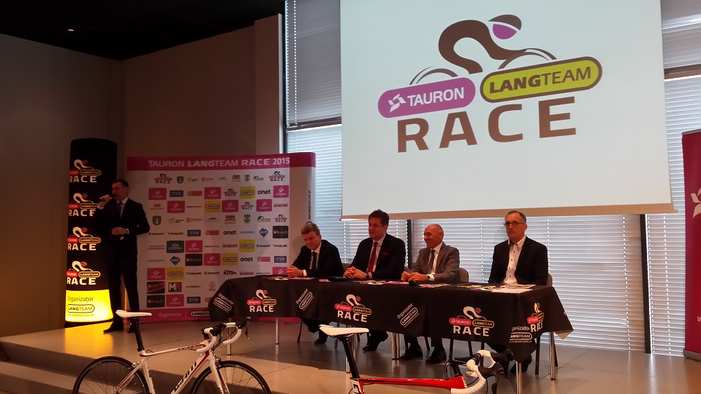 konferencja prasowa lang team tauron race czesław lang wacław skarul