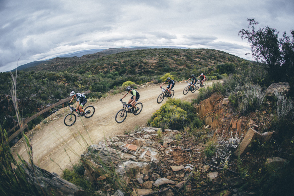 { 00897525} Riders during stage 3 of the 2015 Cape Pioneer Trek between Oudtshoorn and De Rust. http://capepioneer.co.za/ Photo by Ewald Sadie