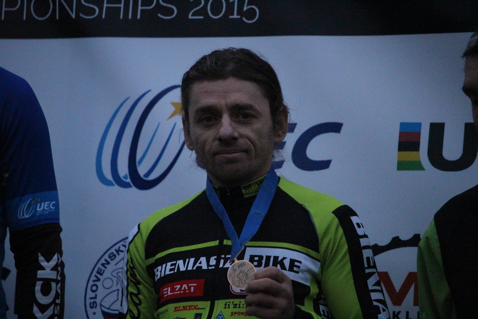 Mirosław Bieniasz (KCP Elzat Bieniasz Bike) – Mistrzostwa Europy CX Masters – Trnava, Słowacja