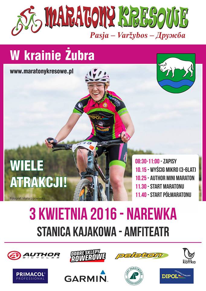 maratony kresowe 2016 Plakat Narewka