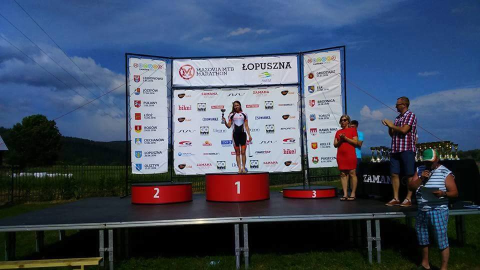 Karolina Cierluk (Mitutoyo AZS Wratislavia) – PP XCM, Mazovia MTB Marathon, Łopuszna