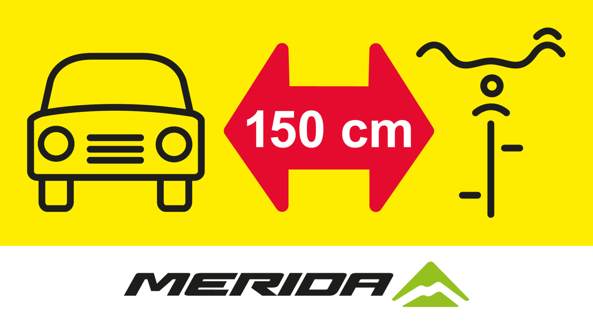 Merida wspiera „150 cm dla rowerzysty”