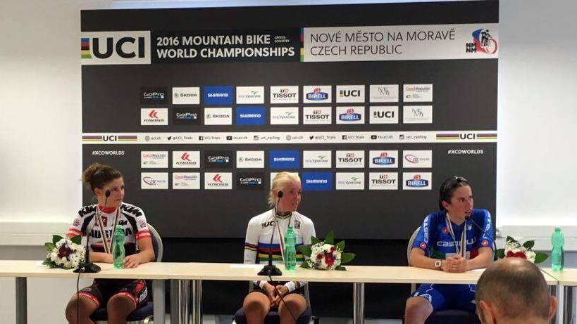 mistrzostwa świata kolastwo górskie konferencja prasowa juniorka 2016 nove mesto na morave