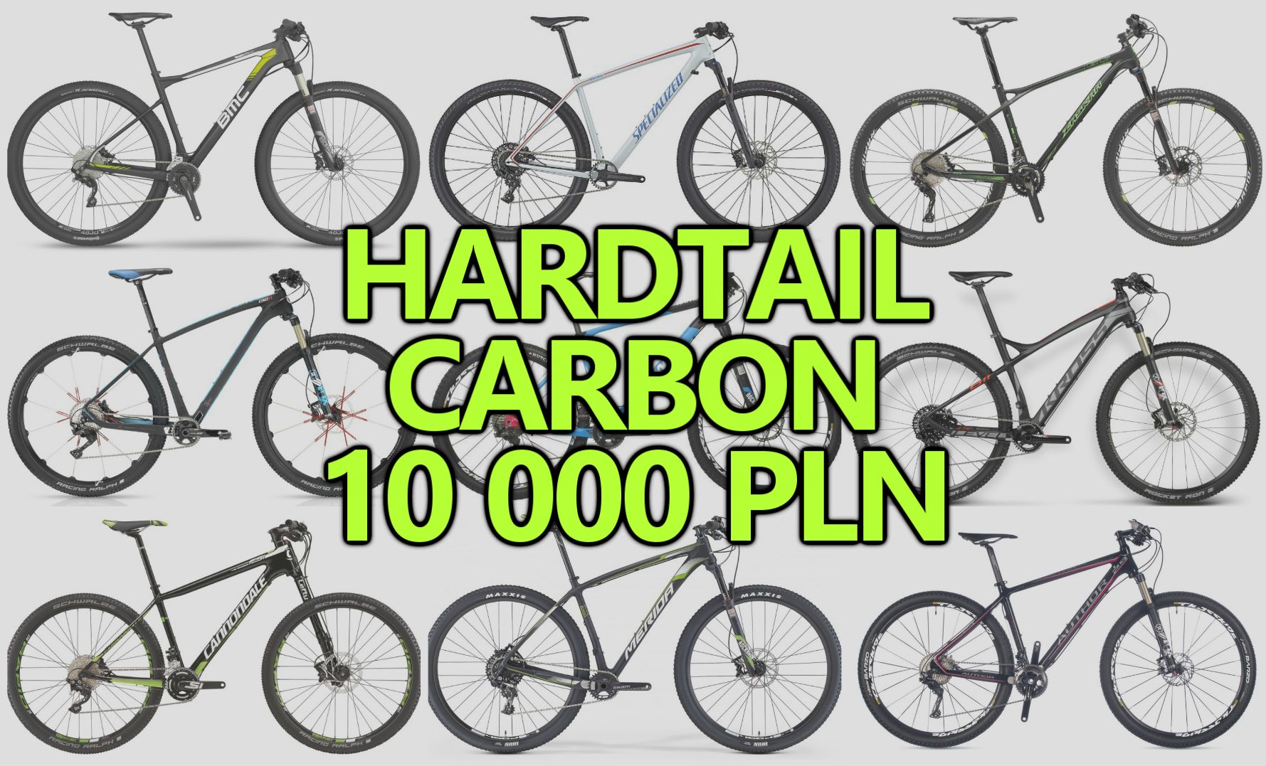 Karbonowy rower górski HT za 10 tysięcy [2016]