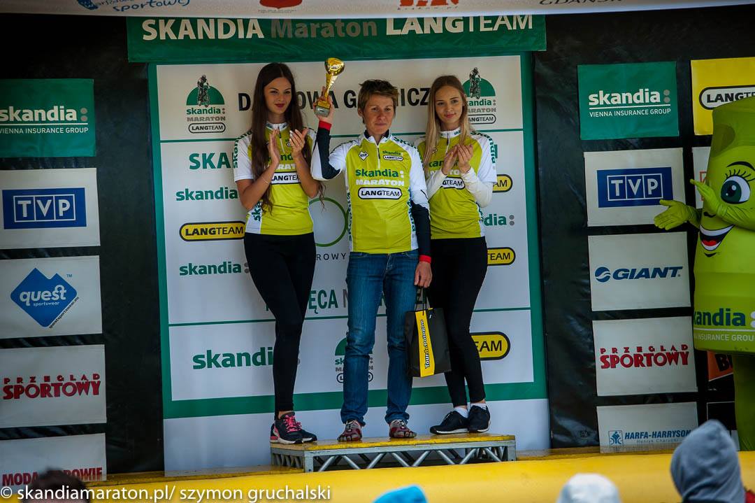 Magdalena Sadłecka (Euro Bike Kaczmarek Electric) – Skandia Maraton Lang Team, Dąbrowa Górnicza
