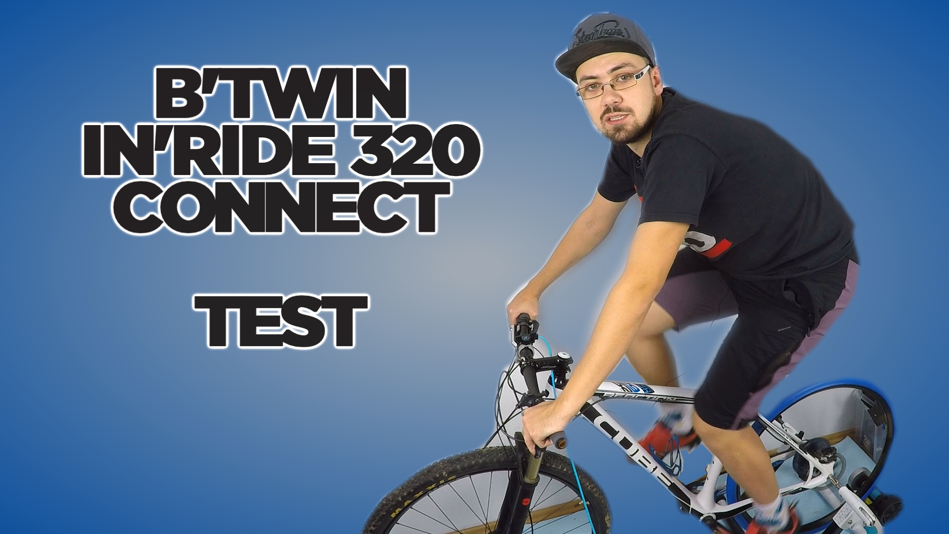 Trenażer rowerowy B’TWIN In’ride 320 connect