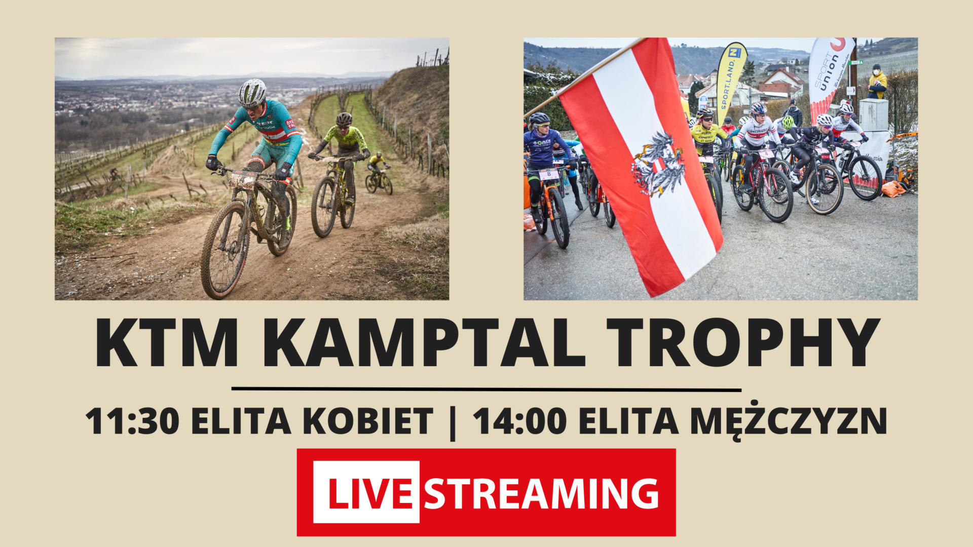 Transmisja z „Mistrzostw Polski” na 32. KTM Kamptal Trophy | Langenlois, Austria | WIDEO