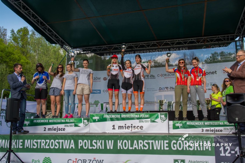 Akademickie Mistrzostwa Polski MTB 2017: Piotr Konwa i Paula Gorycka zwyciężają