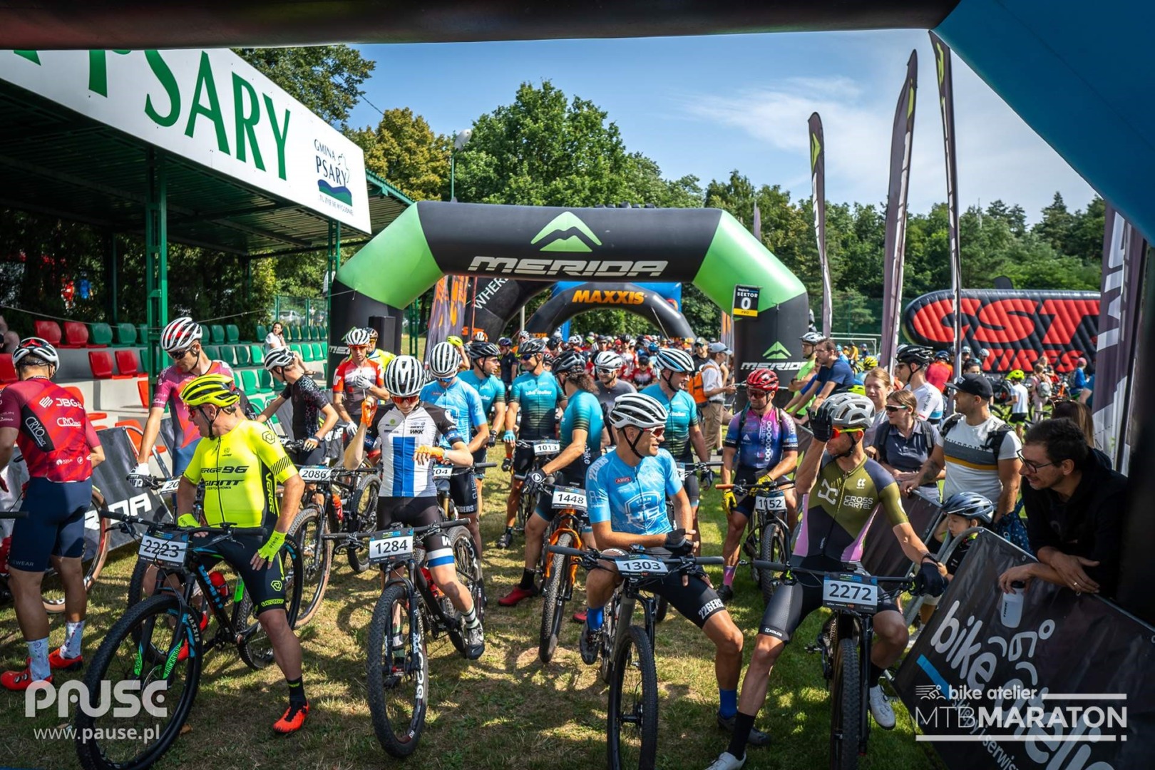 Dziesiąty sezon Bike Atelier MTB Maratonu w Psarach.