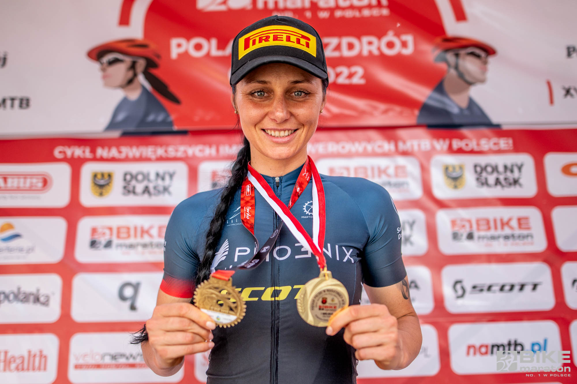 bike maraton 2022 polanica zdrój zuzanna krzystała pho3nix cycling team medale