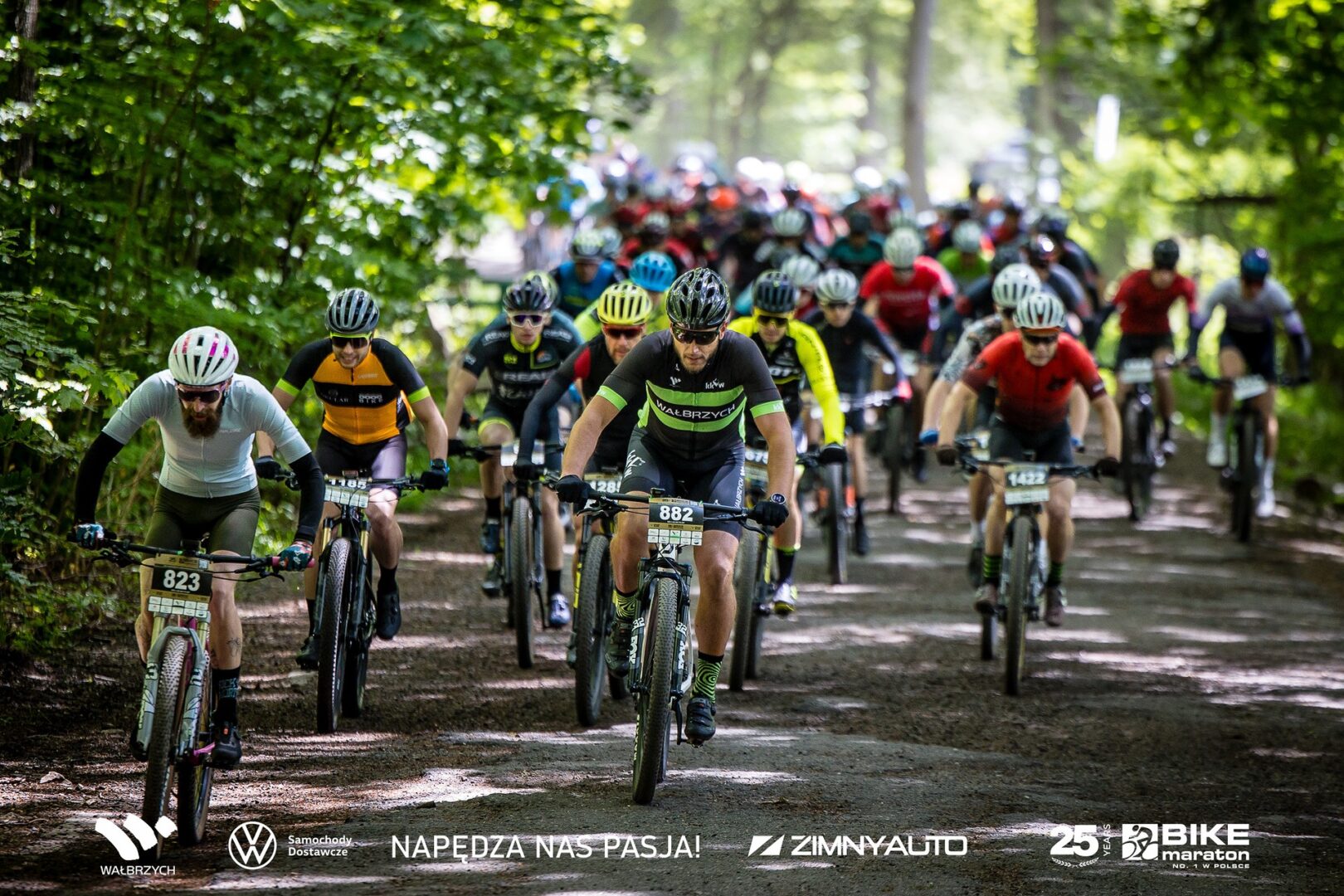Prawdziwe, górskie oblicze Bike Maratonu w Wałbrzychu | WYNIKI