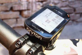 Komputer rowerowy Bryton Rider 420 – mały, a może! Komputer rowerowy Bryton Rider 420 – mały, a może!