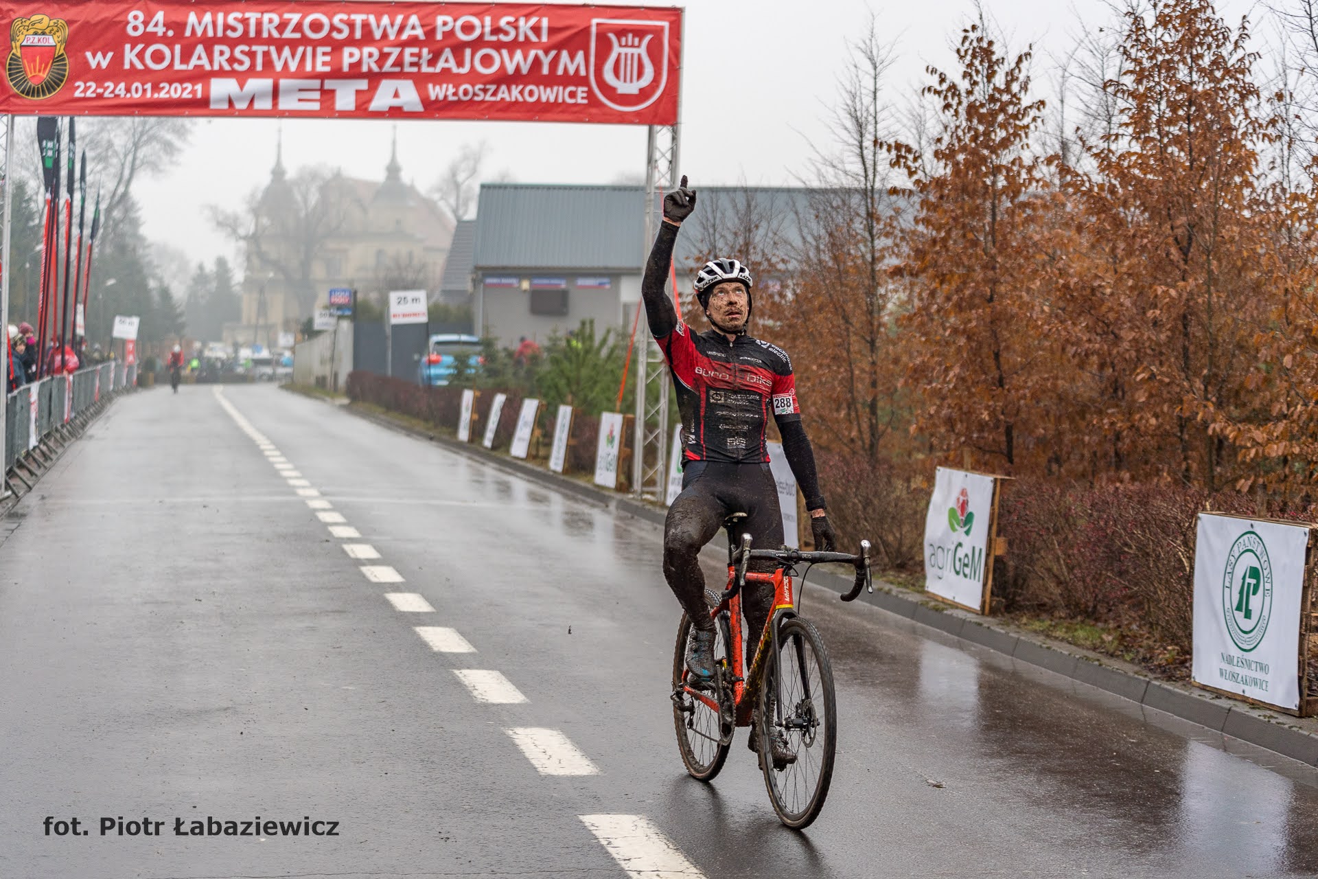 Mariusz Gil (Euro Bike Kaczmarek Electric) – Mistrzostwa Polski w kolarstwie przełajowym, Włoszakowice