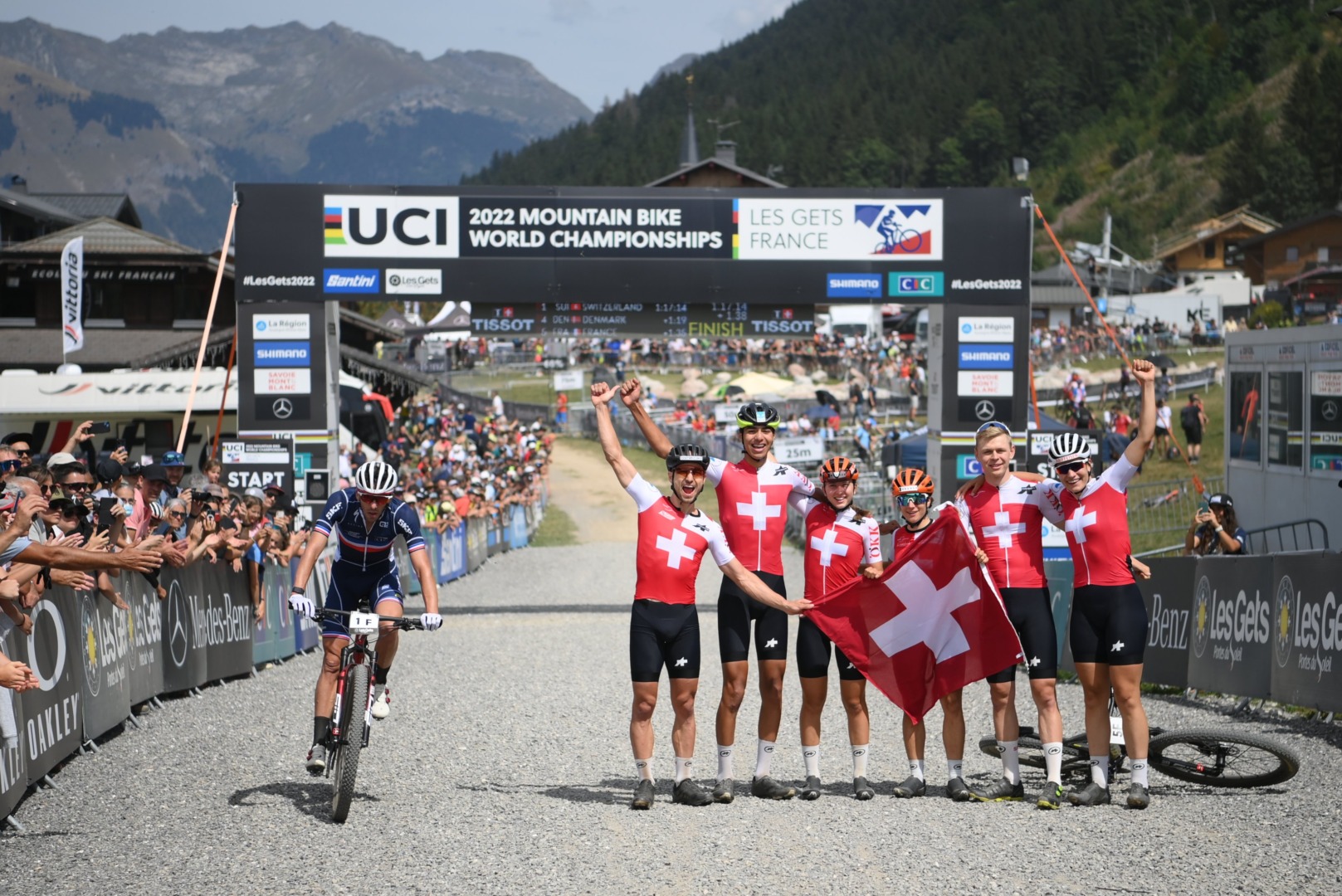 Szwajcarzy najlepszą drużyną. Polska na 15. miejscu | Mistrzostwa Świata w kolarstwie górskim – Les Gets, Francja