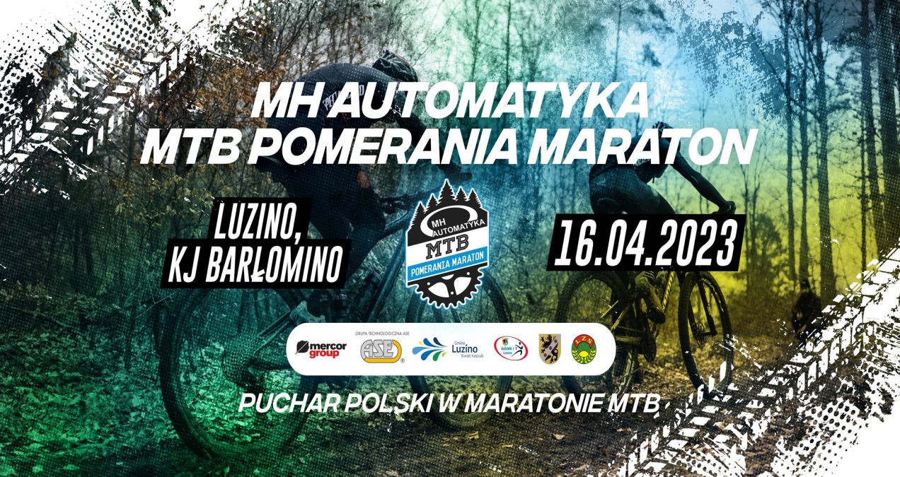 Drugi wyścig z cyklu MH Automatyka Pomerania MTB Maraton w Luzinie inauguruje Puchar Polski w maratonie MTB | ZAPOWIEDŹ