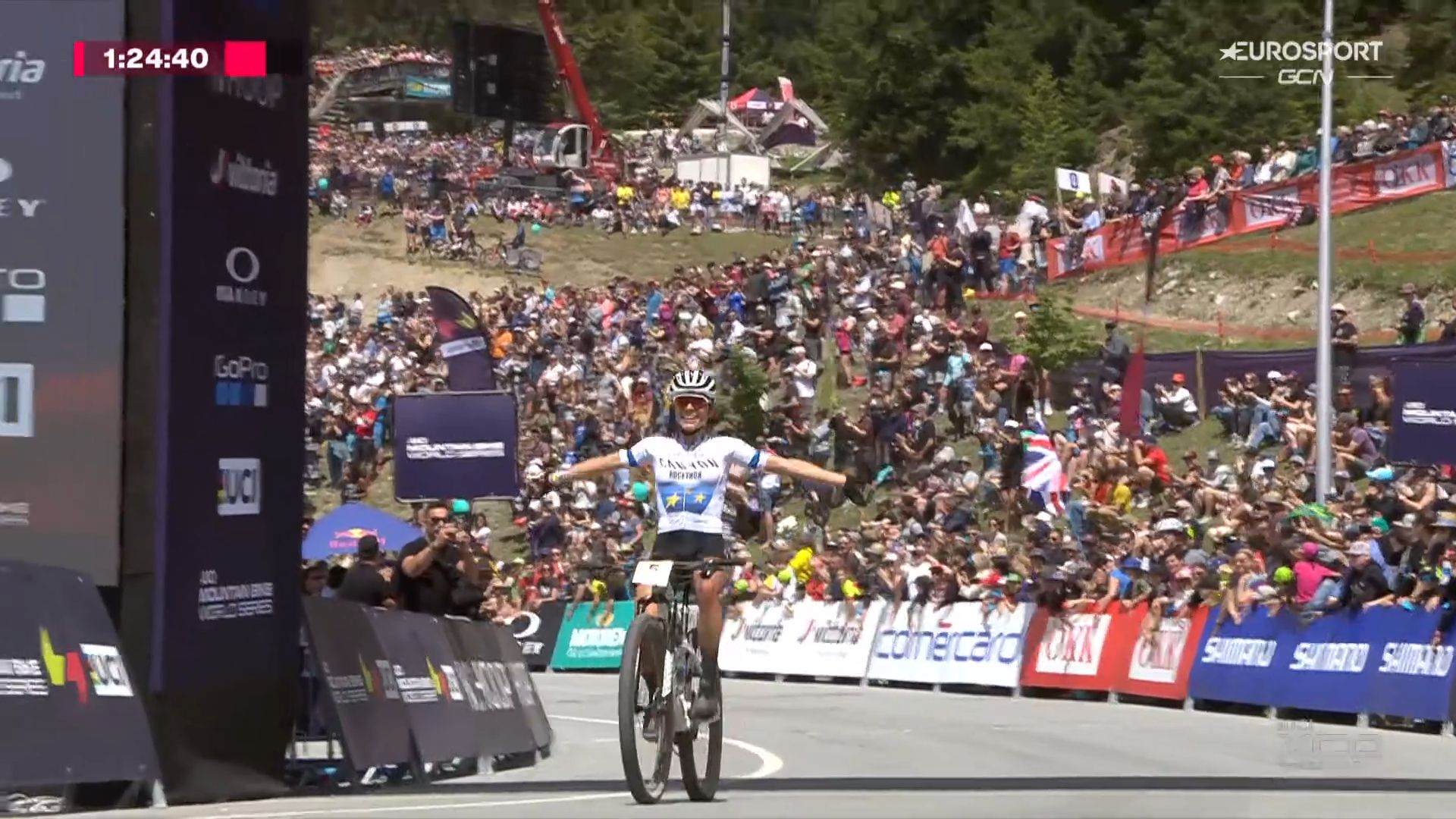 Loana Lecomte najlepsza, Terpstra i Keller na podium. Paula Gorycka na 33. miejscu | Puchar Świata w kolarstwie górskim, Lenzerheide | RELACJA