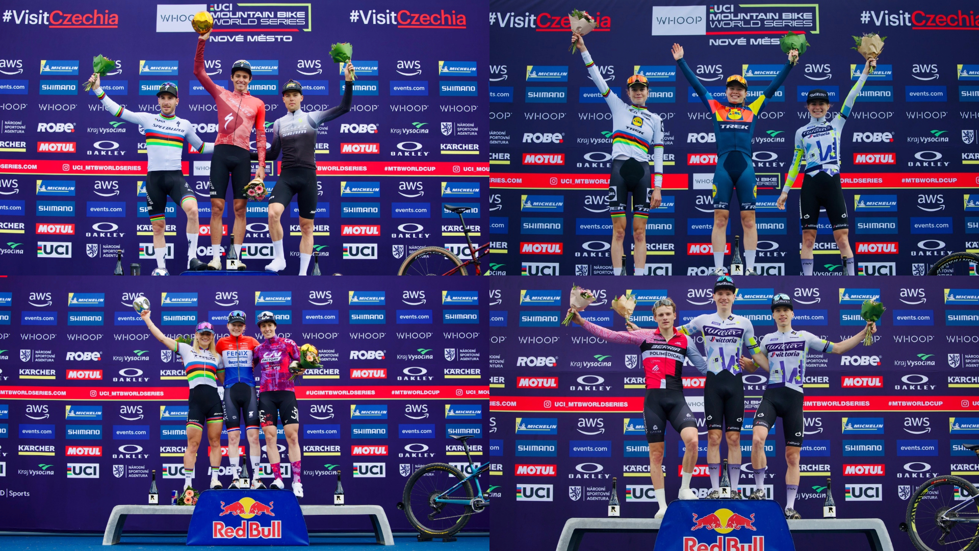 Short track (XCC) dla Holmgren, Pedersena, Pieterse i Blevinsa. Natalia Grzegorzewska 18. | Puchar Świata MTB, Nové Město na Moravě | WYNIKI