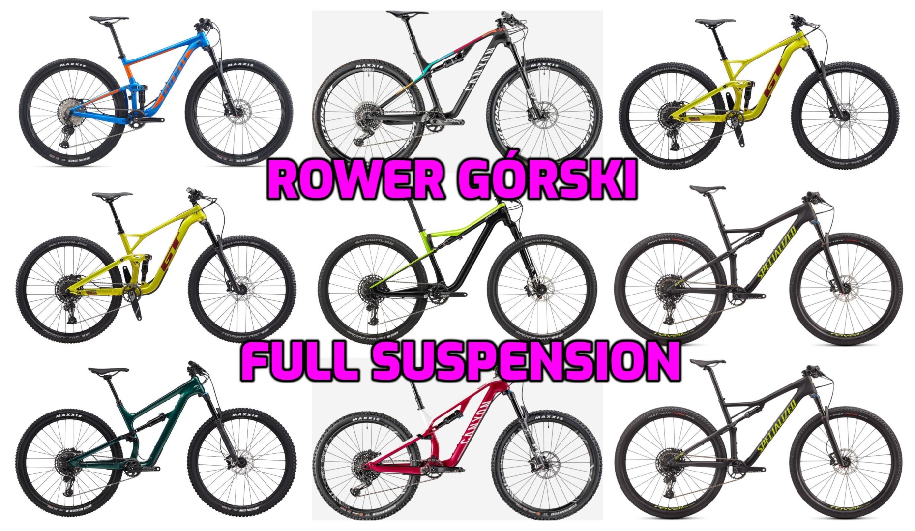 Rower górski full suspension za około 15 tys złotych [zestawienie 2020]