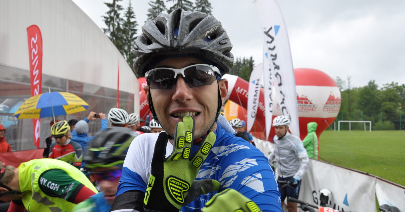 Łukasz Chalastra (Prema Cycling Team) – Beskidy MTB Trophy, Istebna